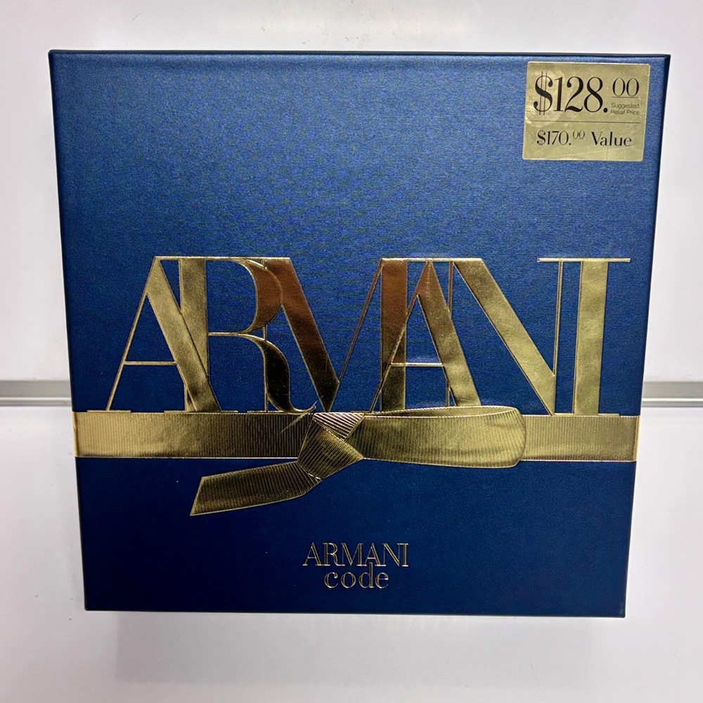 Armani Code Men’s EDT 2-Piece Gift Set 4.2oz + 1.7oz NIB